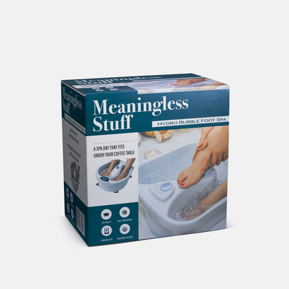 Meaningless Stuff: Foot Spa